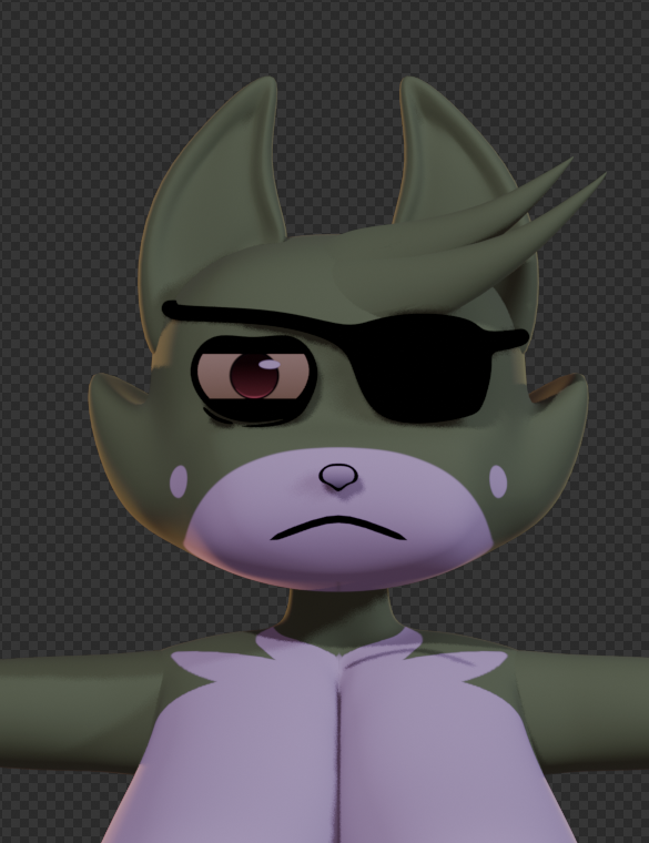 Pyroscar_Spicy's tweet photo. Zodiac Model is ready to release. But I decided to release a batch of models using the same base instead of individually.  First one up is Blima the Wondercat https://t.co/k8iBdmNkMc