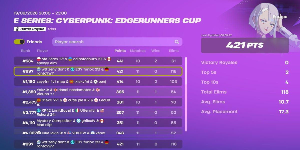 furioxFN's tweet photo. 118 kills better next time ggs https://t.co/GJSBmnKHAV