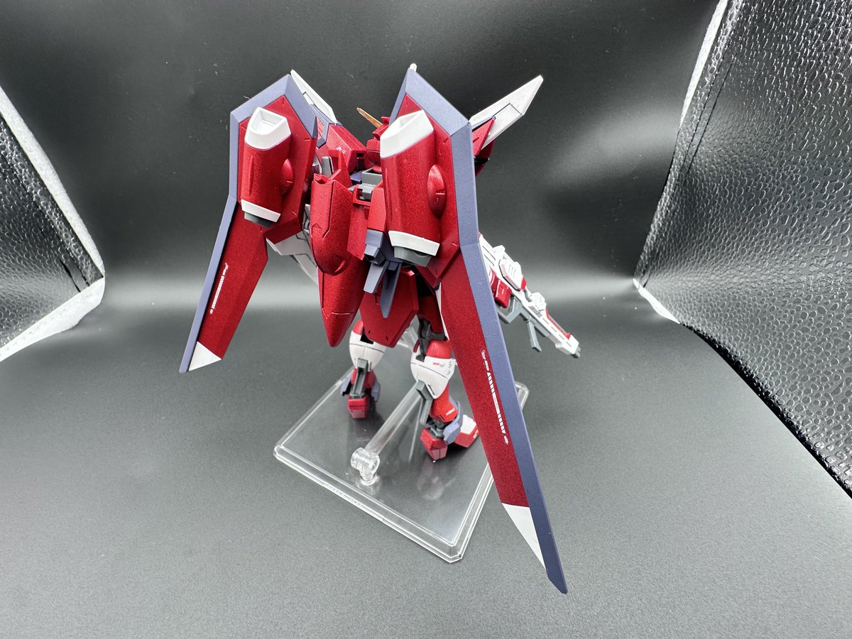 BA_KSKPL's tweet photo. 【展示情報】
｢スピリア｣様よりお預かりした作品

『不滅の正義』
(キット名:HGCE 1/144 イモータルジャスティスガンダム)

を店内ショーケースにて展示開始いたしました！
ご来店の際は是非展示コーナーへお立ち寄りください☺️
#プラモLABO https://t.co/1dtK3tIfAc