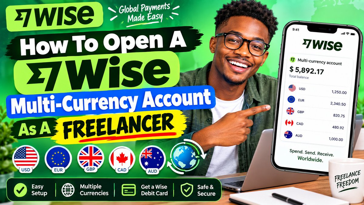 payvirtualug's tweet photo. How To Open A Wise Multi-Currency Account As A FREELANCER In Uganda, Kenya
WATCH VIDEO : https://t.co/uONX0Qu0mO
#fyp #wise #wisesetup #wiseverification #wisebank #paypaluganda #viralvideo #wiseuganda #wisekenya #wiserwanda #wisenigeria #themediaxuganda #kyoleerick #webvator https://t.co/AFt5V6211s
