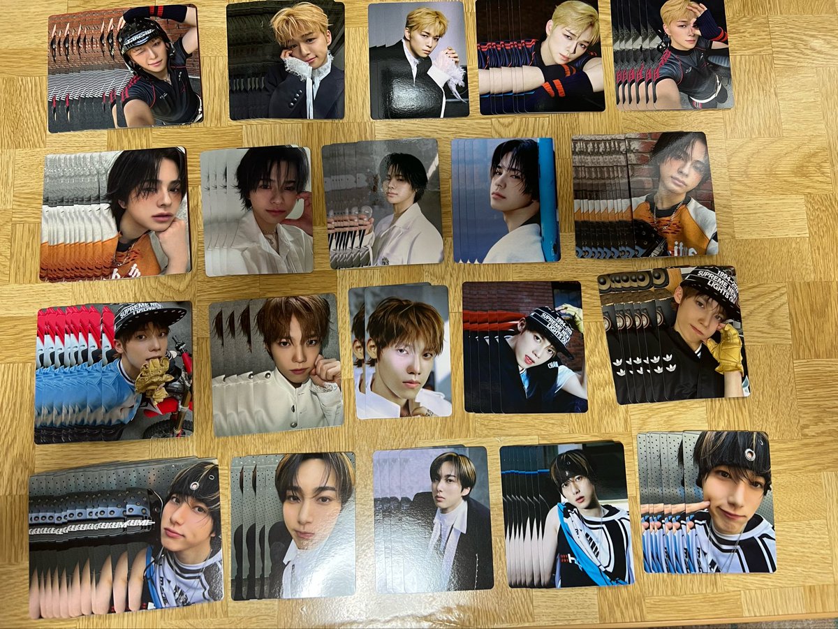 mini_ini810's tweet photo. INI ANTHEM 封入トレカ 交換 買取

譲▶︎西、木村、許、髙塚、後藤、尾崎、佐野、池崎、松田
求▶︎藤牧(なんでも)or買取(1枚50円)

STARフェス、関西オフラ、愛知ショケ手渡しまたは郵送(買取は+送料)
極力まとめての取引だと大変有難いです
お気軽にお声がけください！🙏
#INI交換 #INI買取 https://t.co/uXkO4cB6Gl