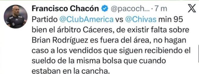 OsJoHE's tweet photo. @cantantearbitro @ClubAmerica @Chivas https://t.co/rtk9r1LWiH