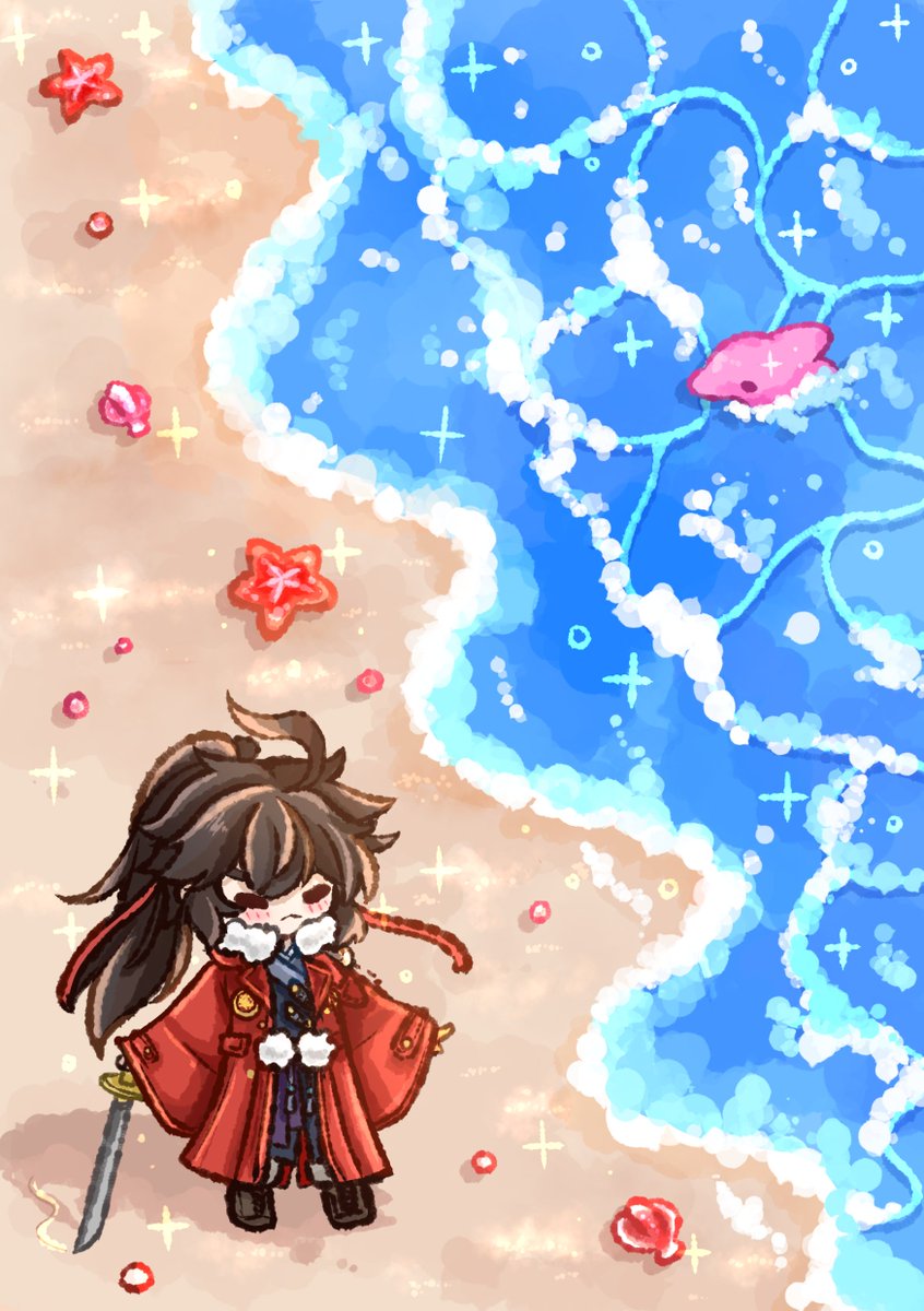 DOLPHINLAU72's tweet photo. 筆記本要用完了，畫新封面www
我好想去無限の肉球看看哇
#モンスト #坂本龍馬 https://t.co/KmtxmT38Yr