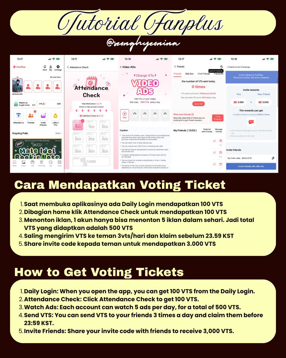 SEONGHYEONINA's tweet photo. 📢 VOTE SEONGHYEON ON FANPLUS — "2026 KPOP Visual Center Idol Vote | Popularity Ranking" 

🏆 Seoul Subway Pillar Ad (14 Days)
📌 Current rank #4
🎯 Top 1
🔚 1 October 2026, 17.00 KST / 15.00 WIB 
🖇️ https://t.co/MfzWhbDPEn

🎁 Don’t forget to use code: #bb6c919f
→ Get 3,000 VTS for free!

🚨 WE’RE CURRENTLY #4 — LET’S PUSH SEONGHYEON TO #1!
Every vote counts, so don’t let your VTS sit unused! Let’s keep pushing and close the gap together💪🏻🔥

🔄 Vote daily & share this with other SEONGHYEONIST!

Let’s get Seonghyeon that #1 spot and make his name shine on the subway! 🏆✨

#SEONGHYEON #성현 #ソンヒョン #코르티스
