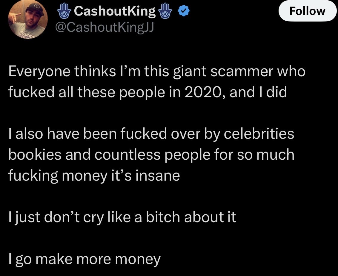 0hioTate's tweet photo. @Champeenpapi @CashoutKingJJ @OhioTate Fuck this Indian scammer https://t.co/6XZtssH82f