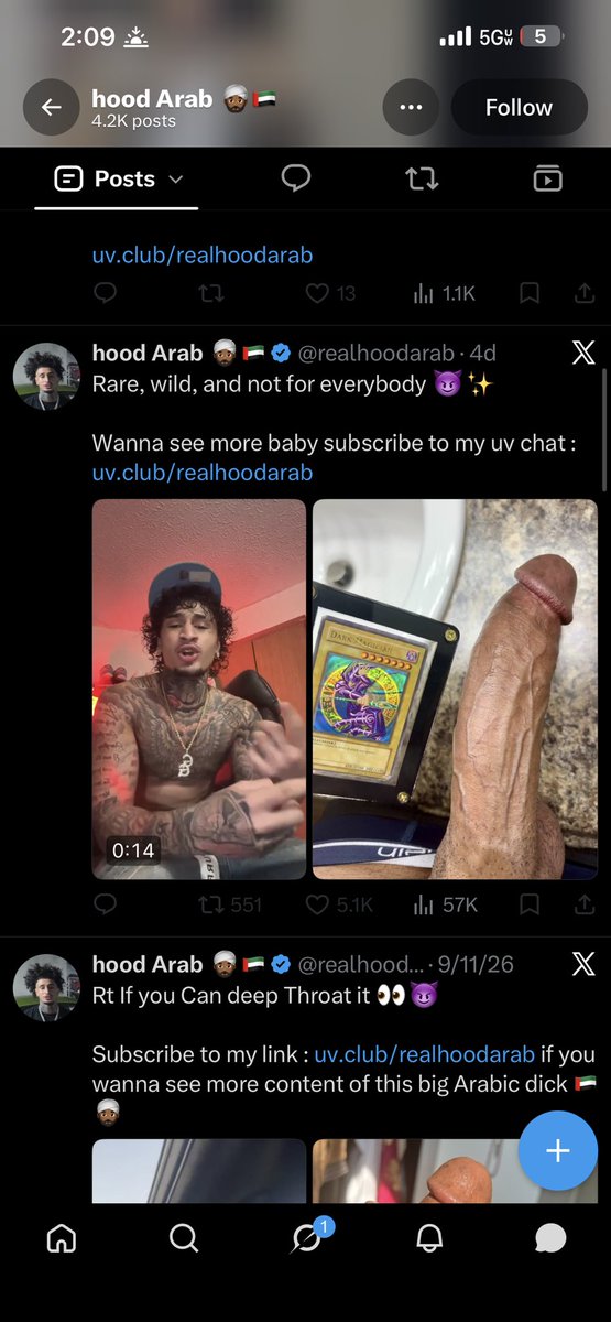 HoodArabIsFake's tweet photo. Be careful out there. It’s a real
Mental illness to subscribe to someone’s onlyfans to only steal their pictures and call them your own. @realhoodarab impersonating @derek_savagee has gone to a new level of mental illness. #report #share #like #scam #tweet #retweet #loser https://t.co/DLZT0UvthH