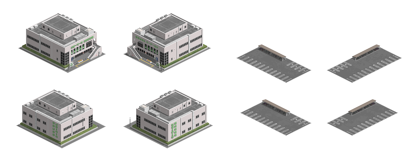 pixelcitymap's tweet photo. pixivに「職業安定所／その他」を投稿しました！
フリーなのでダウンロードして自由にご利用下さい♪
（Xの画像も同じ物なのでダウンロードして使えます）
https://t.co/DNwd9TCICY
＃ピクセルシティマップ　＃フリー��材 https://t.co/Y6SMHdEEjV