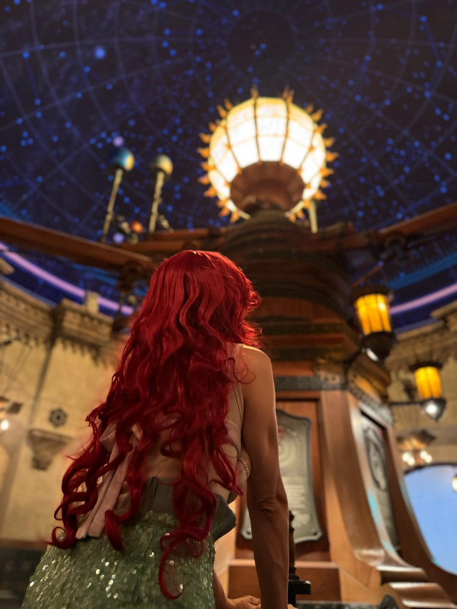 vega5737's tweet photo. 3日目は人魚アリエル🧜
もっと痩せねば😅

#Dハロ仮装2026 
#ディズニーシー
#リトルマーメイド https://t.co/HdND7boi7o