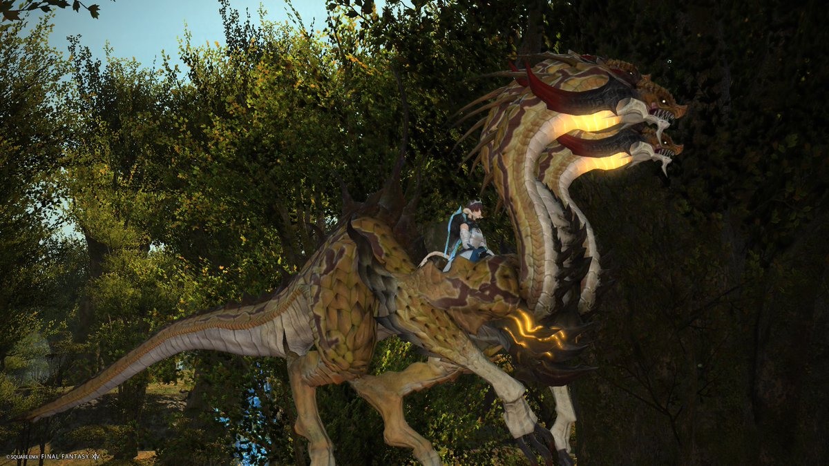Lear_Pendragon's tweet photo. ベヒーモスPTあったらお邪魔して取ってきた
メテオ撃てるのはアツゥい！
そして50種コンプしたからハイドラマウントも貰った

闘獣練は二盤までは少数で攻略出来たから、いよいよ三盤頑張る💪
まぁ普通に攻略しようにもレベル低いから、まずはランク上げなきゃならんの手間やな… https://t.co/W0sGc03EaV