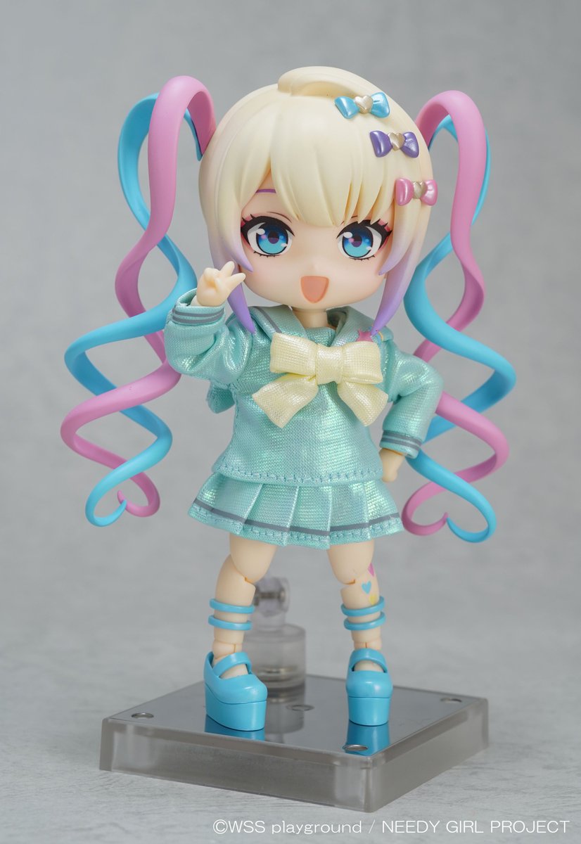 gsc_kahotan's tweet photo. 🧬商品化決定＆彩色品初公開🧬
￣￣￣￣￣￣￣￣￣￣￣￣￣￣￣￣
TVアニメ『NEEDY GIRL OVERDOSE』

ねんどろいどどーる 
超絶最かわてんしちゃん
＿＿＿＿＿＿＿＿＿＿＿＿＿＿＿＿
#ニディガ #ねんどろいどどーる
@needygirl_anime https://t.co/C9VRHqIUz4