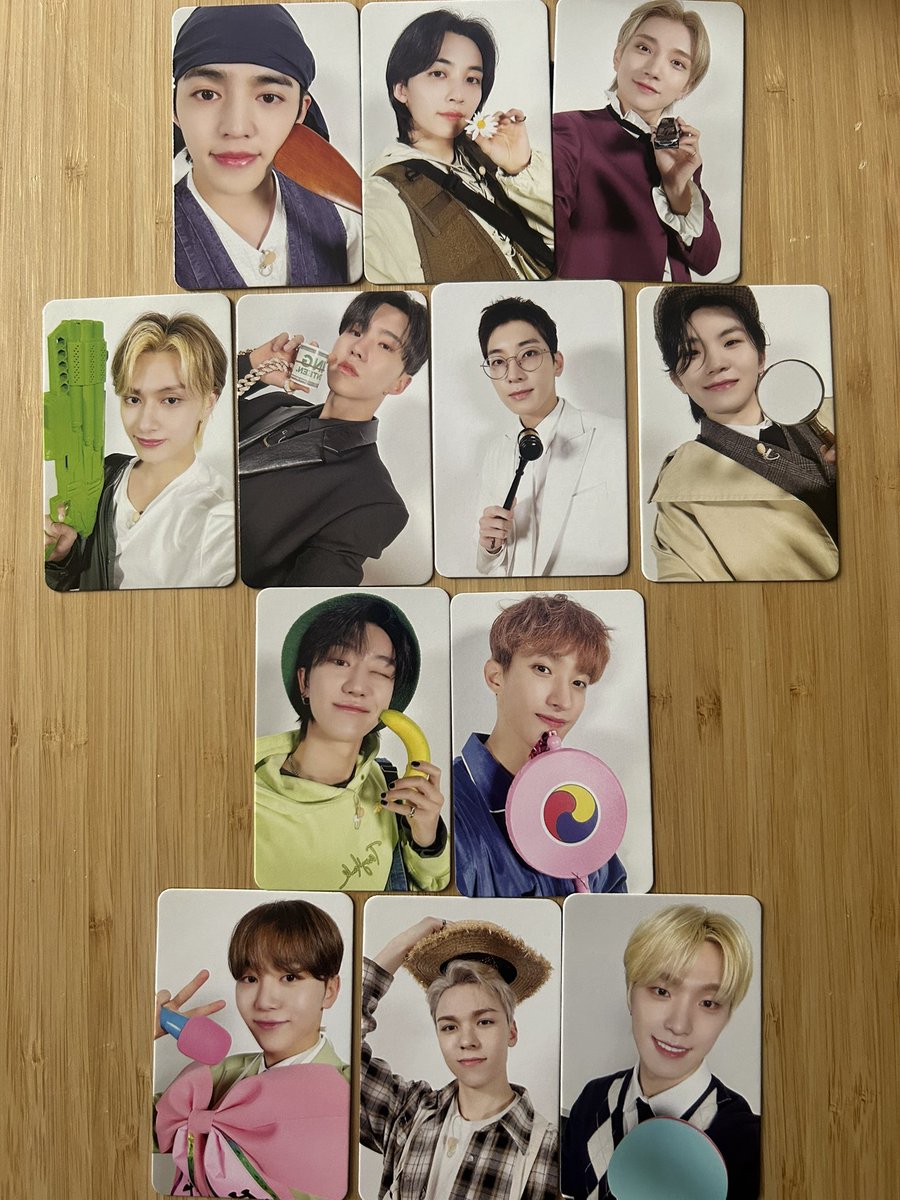 hancilik's tweet photo. #wts svt pcs🩵
open offer — tembak harga via dm! 💌

01–10 — 17 IS RIGHT HERE : HERE 11–22 — 2023 SG : THE STORY OF EROS 🌹 23–34 — GOING MAGAZINE VOL.2 : SET A

⚠️ note: beberapa set di atas seharusnya full member, tapi pcs yang aku punya nggak full/incomplete https://t.co/xrQOhRWSeX