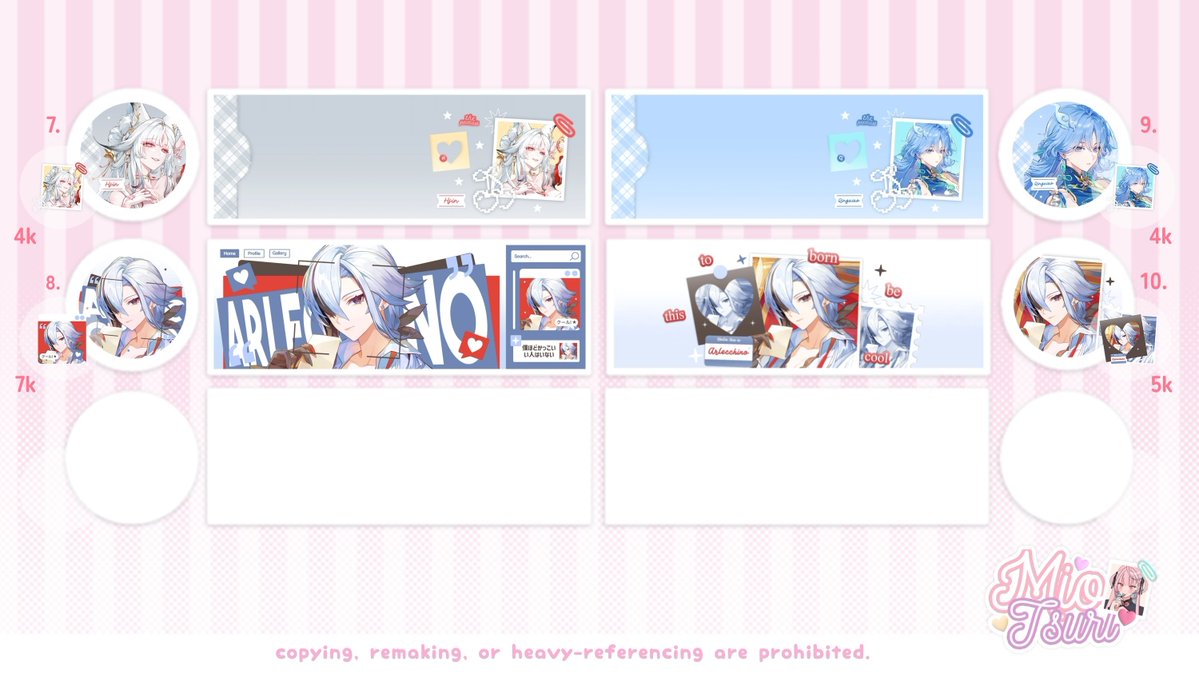 Miotsuri's tweet photo. Boleh bantu repostnya? Terima kasih! :3 #bealanja

Haaai, karena ada kebutuhan mendesak, aku memutuskan untuk clearance sale layout-layout 2D di bawah ini nih! Ada 2D manga, genshin, dan wuwa yang bisa langsung ditake sekarang juga yaa. Mari jajan! ☝🏻 https://t.co/M543lGQGcq