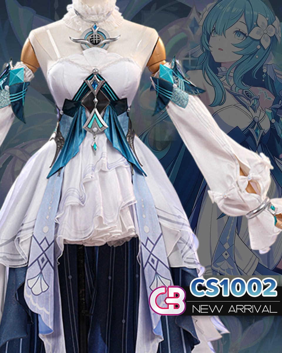 CosplayBuzz's tweet photo. Genshin Vodyanitsa 🌊
New Arrival : CS1002 📷https://t.co/NYyq2bpLlD
#cosplaybuzz #costume #cosplay #cosplaycostume #cosplaygoals #cosplayers #genshinimpact #genshinimpactcosplay #Vodyanitsa https://t.co/iolzks3JT9
