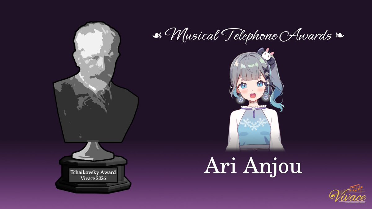 PenbuVT's tweet photo. The Ravel, Tchaikovsky and Bach awards recognize the best orchestration, the most emotional/emotive piece, and the audience's overall favourite piece respectively. Congrats @_ari030_!
#SMVCVivace https://t.co/mexmkIrFu2