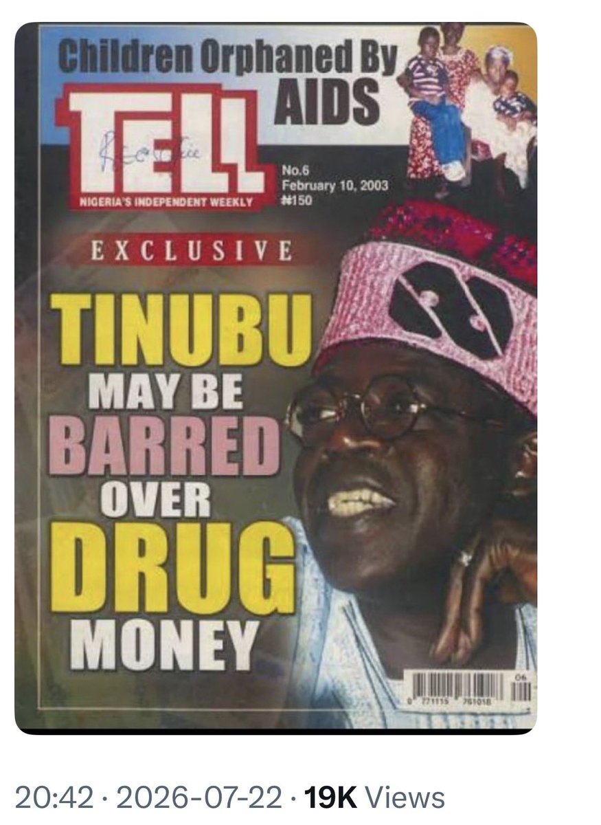 Realoilsheikh's tweet photo. There is no single inner caucus supporting Tinubu today, that at one point or another has not called him terrible names that I can never look at him/his old age and call him such.

Is it @renoomokri or @MasterBolaji ? @aonanuga1956 @fkeyamo @DOlusegun @realFFK 

We are only being an opposition to someone we once supported, because he has only made life hard for Nigerians while he and his family enjoy the largesse.

Add yours to the thread🤦😁