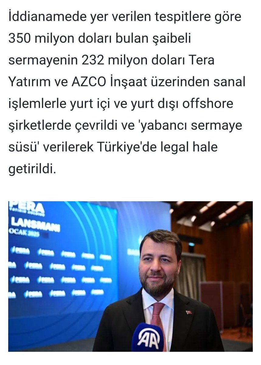 berna_gulpinar's tweet photo. Fon skandalında doğal olarak herkes düzenleyici-denetleyici kurum olan SPK'nın ağzına bakıyor.

Fakat Cumhuriyet Başsavcılığı'nın kara para iddianamesinde ismi geçen bir şirketin halka arzına izin veren ve fonlarını TEFAS'a açan SPK, bu suçun baş mimarıdır.

Gözden kaçmasın.
🧐 https://t.co/lhTIovqKD2