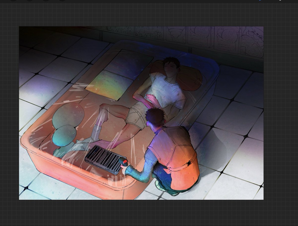 takelajjj's tweet photo. making new art:} i kinda procrastinated on this piece for a while (for some reasons) but it’s fine now #WIPㅤ https://t.co/Jmg8mYLqRt