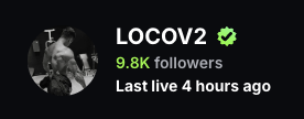 locov2's tweet photo. 120 FOLLOWERS AWAY! 🎉

💰 $50 x 10 to someone who follows, when I hit 10K:

- Follow @kick  / LOCOV2  ✅