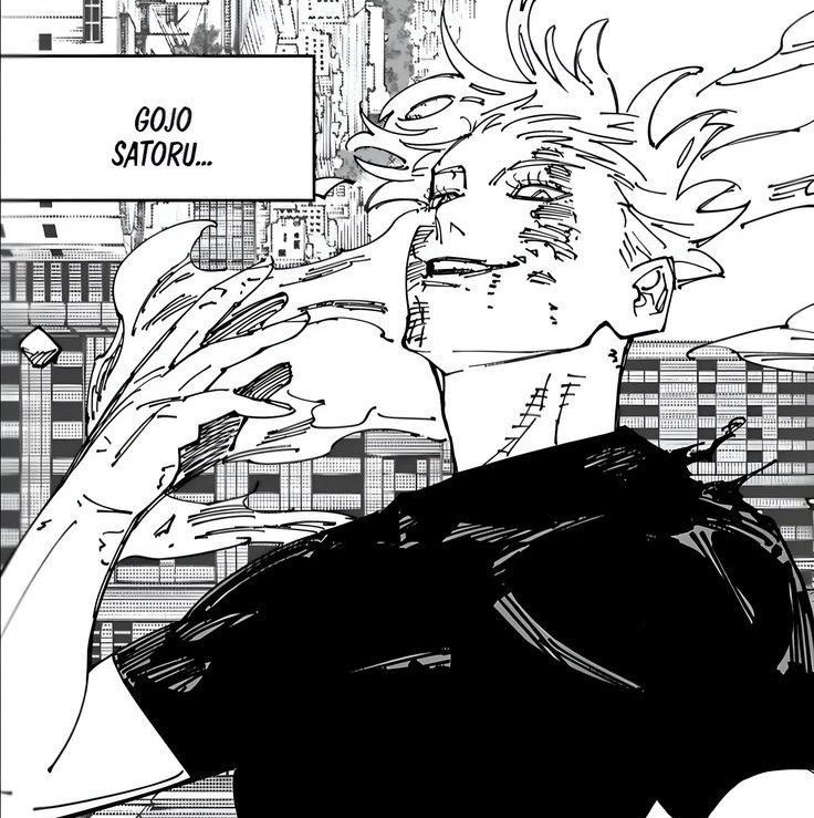 starlessatoru's tweet photo. gojo satoru looking beautiful in manga ˚ʚ♡ɞ˚ https://t.co/2THHedjCKC