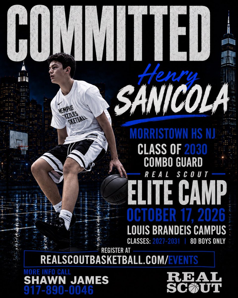 RealScoutbball's tweet photo. 🚨All officially locked in for the Real Scout Boys Elite Camp NY on October 17th.

Henry Sanicola, Karlos Ross, Amir Tineo, and Trent Etienne are confirmed‼️

Spots are filling up. Sign up now. Link in bio. 

@AmirTineo8 @daves_joint @HoopDreams_NYC https://t.co/leoNkjkdlJ