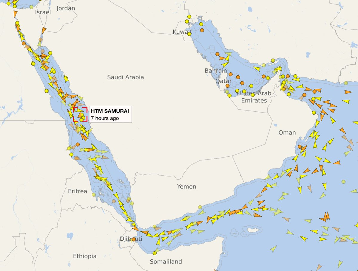PakDefTeam's tweet photo. Current traffic through #BabElMandib and #Hormuz https://t.co/J6OFZZ6quJ