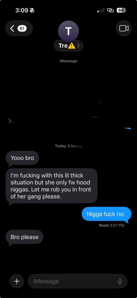 ItoOrochi's tweet photo. can’t fw this nigga no more 😒 https://t.co/AN98lZRgjw