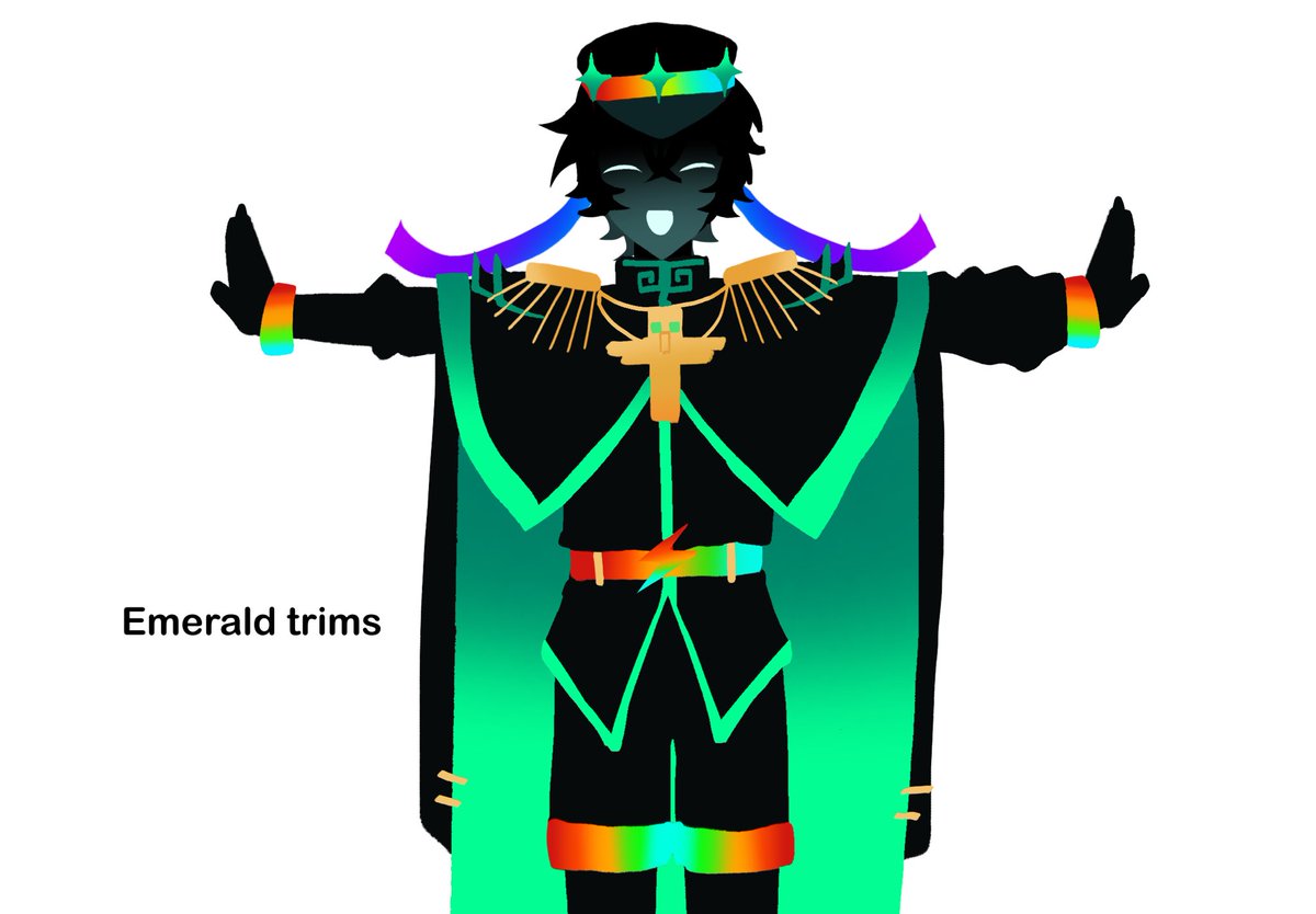 umihhhz's tweet photo. Different variations of my spoke design (aka his trims) 
I made his design with the idea of switching between these color trims when i want so im just showing it off❤️ https://t.co/F1gcQfLCnk