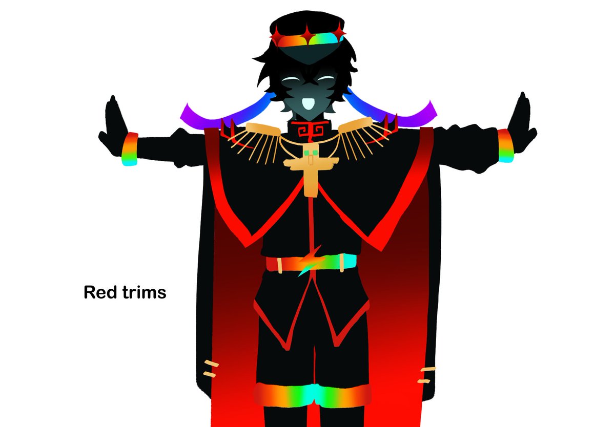 umihhhz's tweet photo. Different variations of my spoke design (aka his trims) 
I made his design with the idea of switching between these color trims when i want so im just showing it off❤️ https://t.co/F1gcQfLCnk