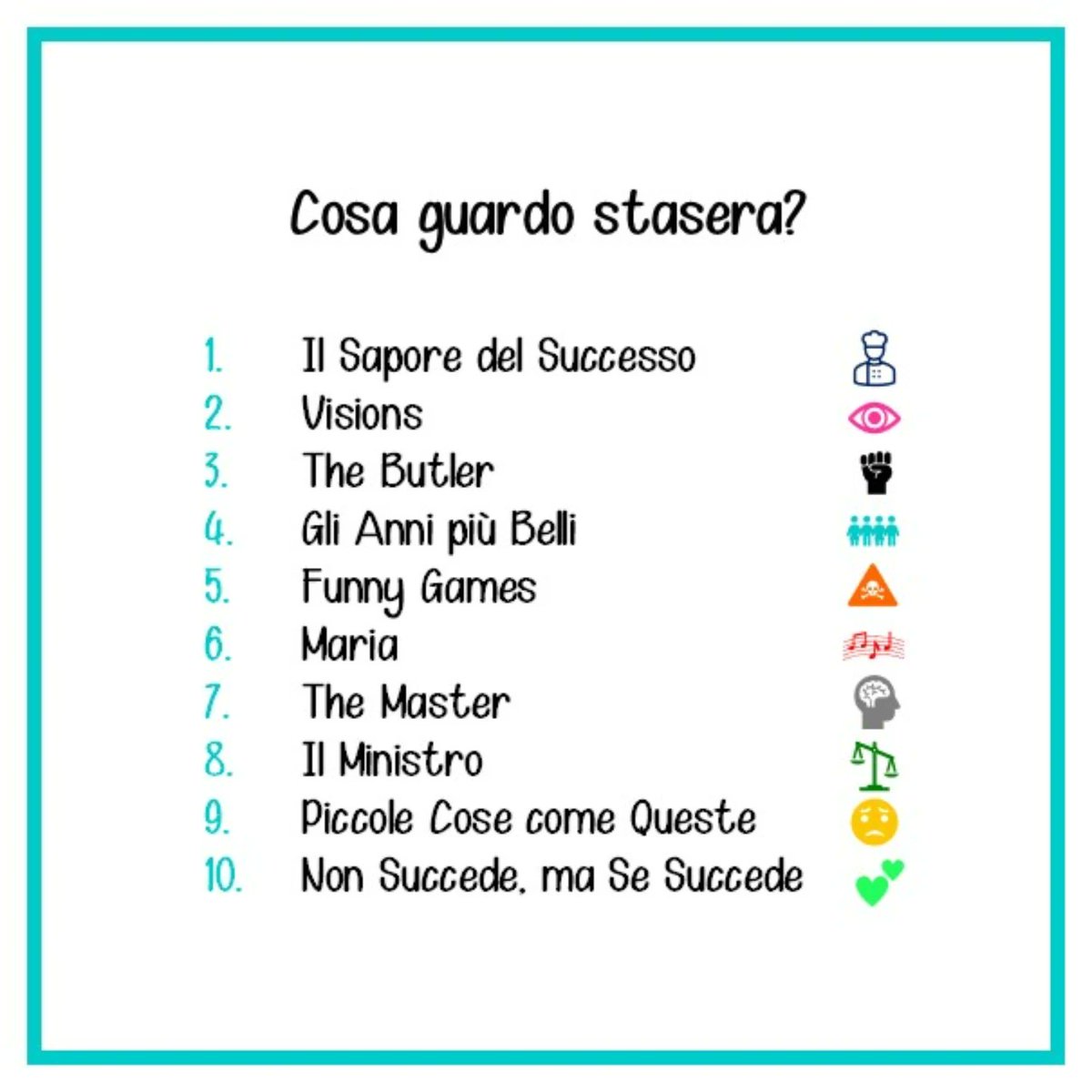 MuoiBurnse6f's tweet photo. La mia Top 10
I dettagli nei post precedenti https://t.co/G2gv8c88dJ