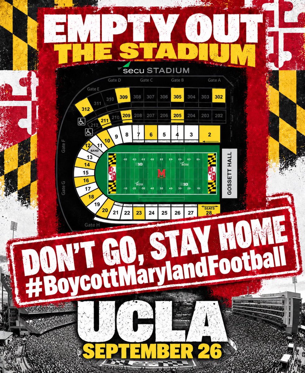 terpsMBC's tweet photo. FIRE LOCKS! 

#BoycottMarylandFootball https://t.co/6SocCfF3Mk