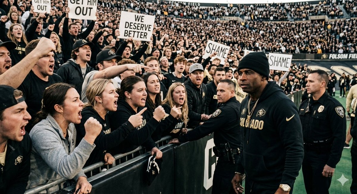 BriD0013's tweet photo. I would say this is what Colorado fans are like these days!!🤣🤣🤣🤣 https://t.co/nRcy3nPCFf