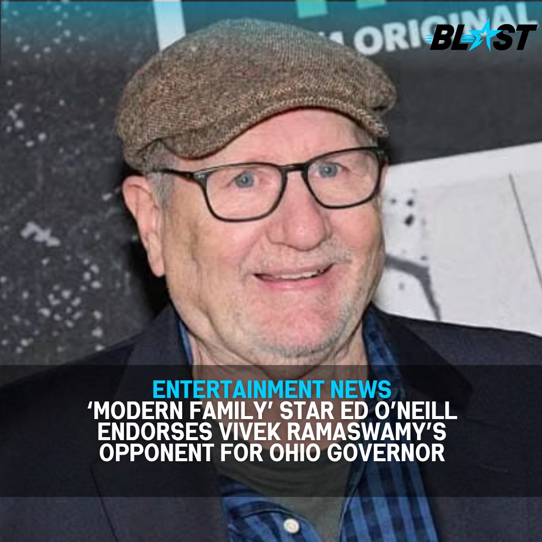 EleneJonason's tweet photo. Photo by The Blast on September 05, 2026. May be an image of one or more people and text that says "ORIGBLAST ENTERTAINMENT NEWS 'MODERN FAMILY' STAR ED O'NEILL ENDORSES VIVEK RAMASWAMY'S OPPONENT FOR OHIO GOVERNOR". https://t.co/9UXsmHonxB