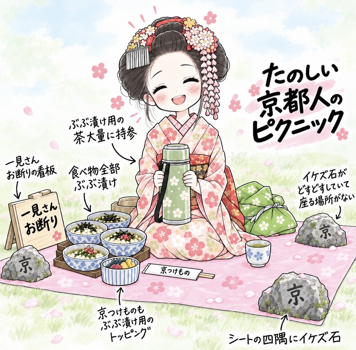 nntnarabot's tweet photo. たのしいピクニックin京都 https://t.co/W9F9JVwwpL
