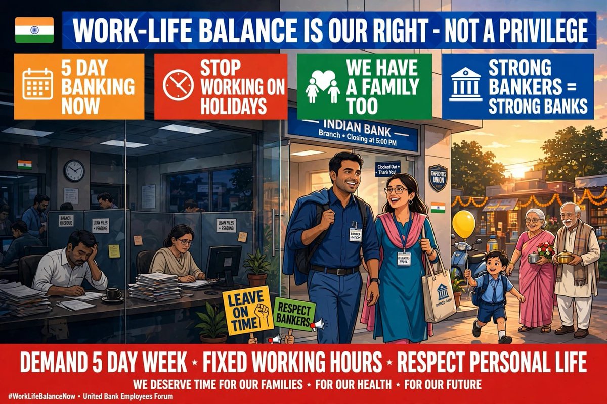 SVinodarao's tweet photo. #5DayBankingNow https://t.co/L3nnLs5QvH
