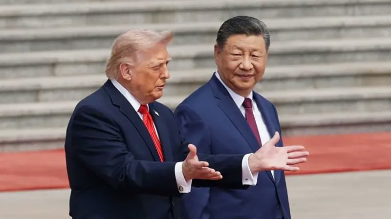 kfqxc's tweet photo. 60年罕见一幕，特朗普据报将赴机场迎接习近平，破例的礼遇，藏着不言自明的外交信号，让我们一起期待下周习近平访美！ https://t.co/yHvHgwuYEl