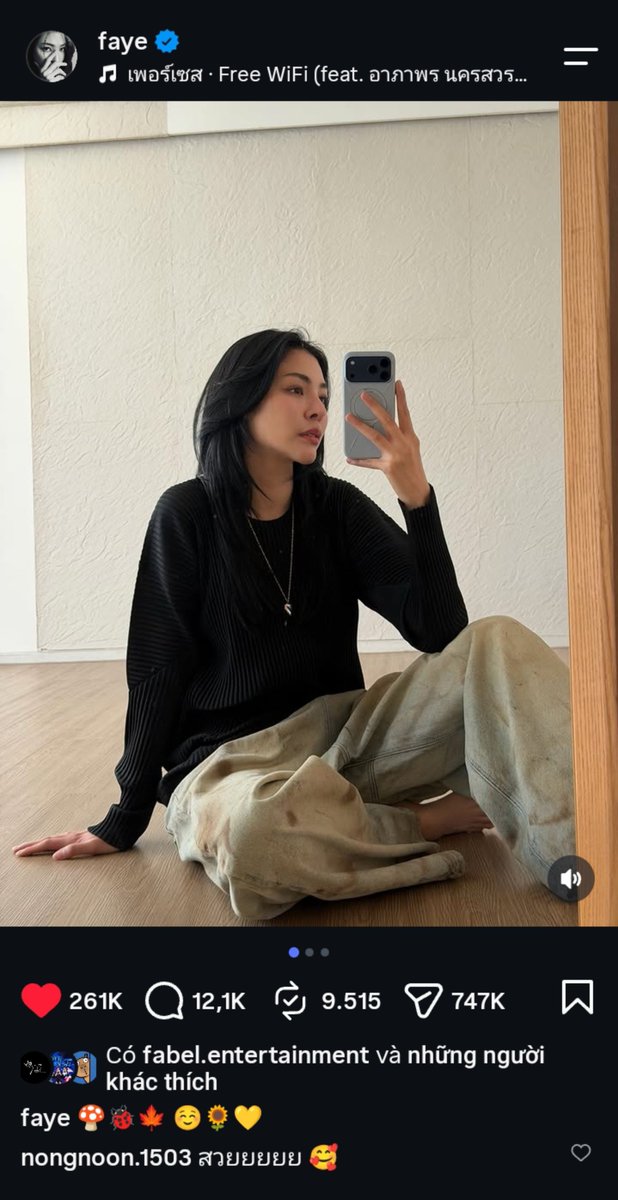 FayeMalisornVN's tweet photo. Hi everyone! After FayeAtom’s FM in Kaohsiung yesterday, we are now getting closer to the next stop with Faye Peraya at Milan Fashion Week 2026.
At the moment, Faye’s latest post still hasn’t received as much engagement as we’d like, so I’m making this post to call for stronger support and engagement from everyone. To help, all we need to do is:
❤️ Like
🗨️ Comment
↗️ Share
🔄 Repost
The engagement we create will help increase Faye’s MIV and EMV for the upcoming Milan Fashion Week. So I really hope we can receive everyone’s support. Let’s all come together and do our part for Faye, just like we did during the previous Milan Fashion Week.

Recent post: https://t.co/Ve1YEkXHsK
Thank you so much, everyone, for your support! ✨🌻

#FayePeraya 
#ฝ้ายพีรญา 
#MilanFashionWeek2026