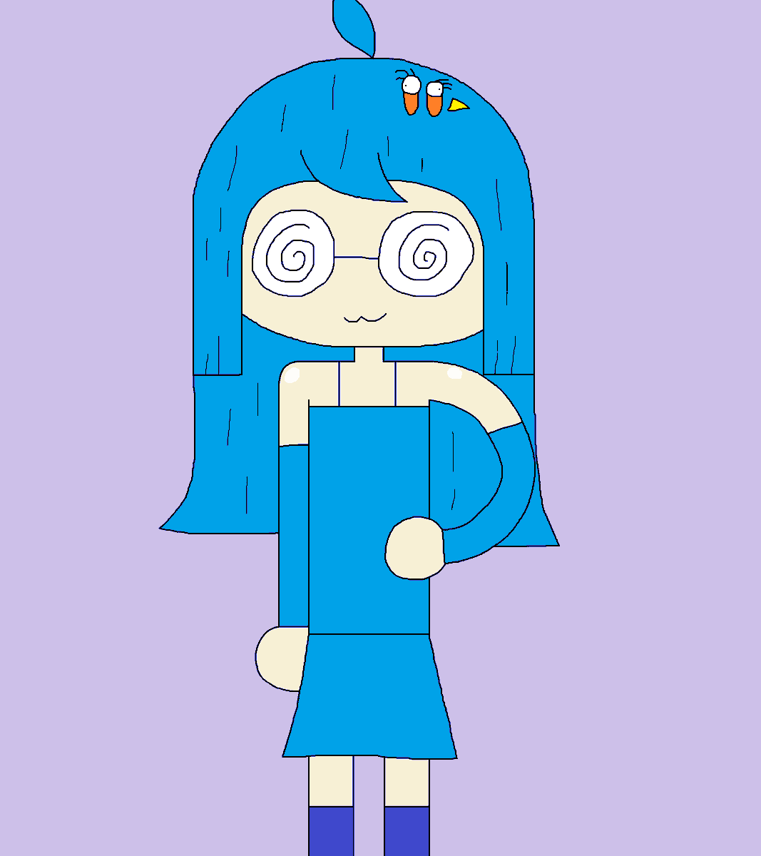 BlueBirdGaming2's tweet photo. I think I had made Blue Bird-chan cute in these glasses
#OC #OriginalCharacter #OriginalCharacterArt #オリジナルキャラ #うちの子 #青い鳥ちゃん #眼鏡っ娘 
https://t.co/HvOmbjNnuu https://t.co/MlCYl4WiVn
