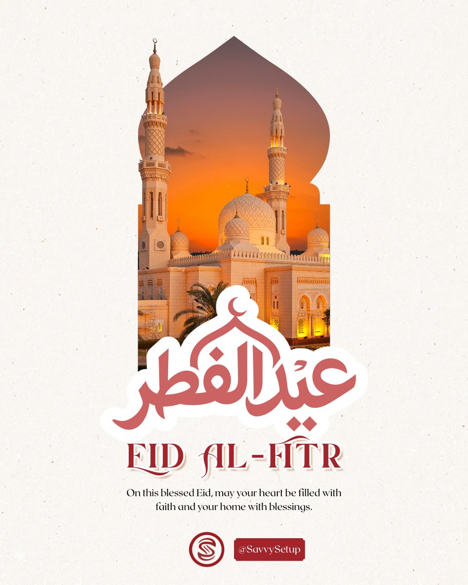 SamanthaPabpid's tweet photo. As the crescent moon lights the sky, may it also illuminate paths toward peace. This Eid, our hearts are with all those affected by the region’s ongoing challenges, and our prayers are for compassion, unity, and brighter days ahead. Eid Mubarak https://t.co/yddEVQ8ENn