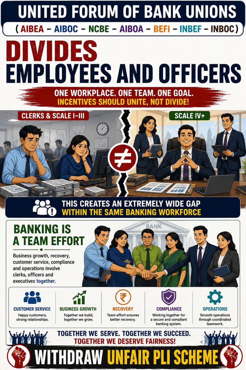 niteshparmar83's tweet photo. #5DayBankingNow
@PMOIndia
@DFS_India
@ChairmanIba
@CLCMOLE
@UFBUIndia
@LChandrase57170 
#NCBE https://t.co/U7BbqKB7I8