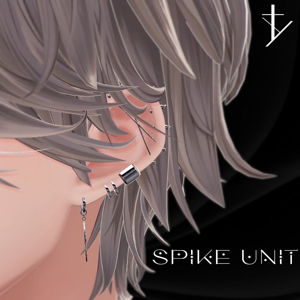 Tomorishop3D's tweet photo. 新作ピアスセット　🎁プレゼントキャンペーン🎁
販売開始の新作衣装『SPIKE UNIT』を５名様にプレゼント！

応募方法：RP + フォロー

応募締切：09/23  23:59

対応アバター、BOOTHリンクはツリーに！

#VRChat #booth_pm https://t.co/3h3u1dDfw5