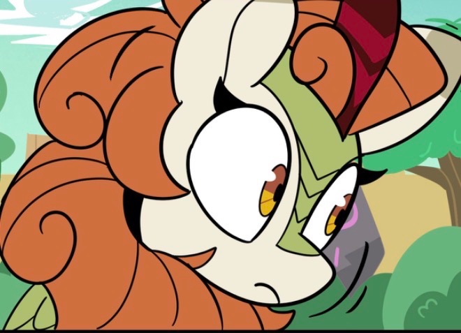 KirinChatMORE's tweet photo. @LunaMoon0v 🍁🔥Your stallion… is a sprout?

….ew, you really are evil https://t.co/F2CxaK1VlC