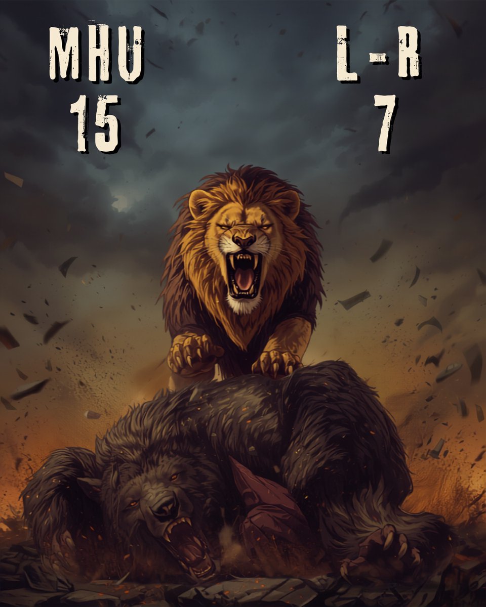 mhulions's tweet photo. If you ever see me fighting in the forest with a grizzly bear, HELP THE BEAR!

🦁 Mars Hill Football takes down #24 Lenoir-Rhyne to improve to 3-0 🦁

#MHULions | #RollHill | @SAC_Atheltics | @MarsHill_FB https://t.co/heP6OOiMZ2