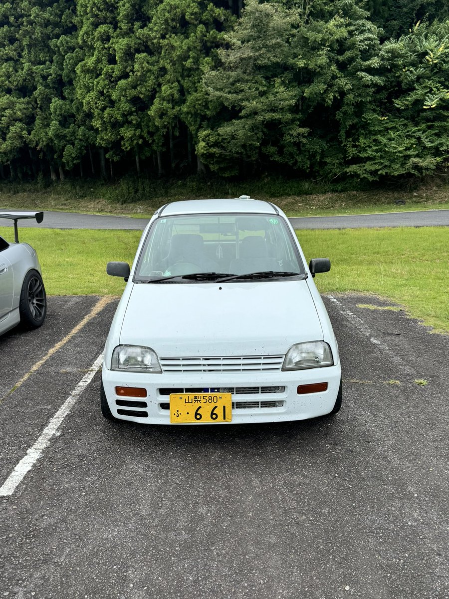 Usui_EF8HA11S's tweet photo. オートランド作手からこんにちは

ついにアルトで夏のスーペリアゲット！
29秒台に #ネジ込みくん しました
やったぜ！！！

Best:29.951

A050M185/55R14
A050GS165/55R14
F6Aツインカム
TD02
LINK制御
LSD
エアコン内装付き街乗りエディション https://t.co/uze5q377oq