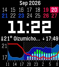 moviti's tweet photo. 早めに買い出しとかしとかないと…
って分かってこのウォッチフェース便利だね
#pebble https://t.co/YMm6J4qAFF