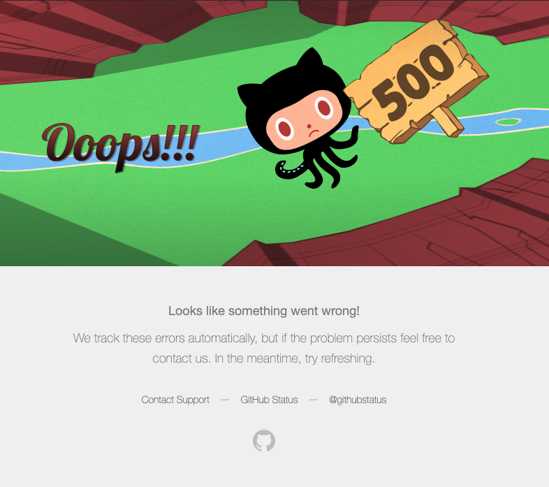 jhonnyecl's tweet photo. Se cayo @github https://t.co/G1aTgNcS7C