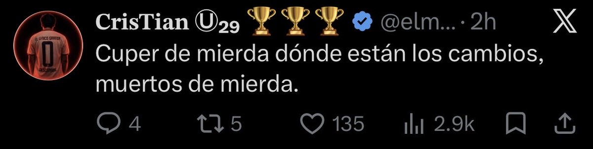Lito3s's tweet photo. @elmascampeom LA GARRA! JAJAJAJJAJAJAJAJAJJAAJJAJAJA https://t.co/9vKphDoY0k
