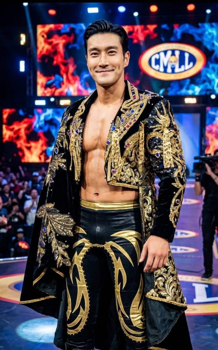 jass_nj's tweet photo. @siwonchoi #SIWON Precioso, si me gustarías de Luchador igual que #SoberanoJr bebé
te va muy bien el estilo... https://t.co/oHsypnvAoF