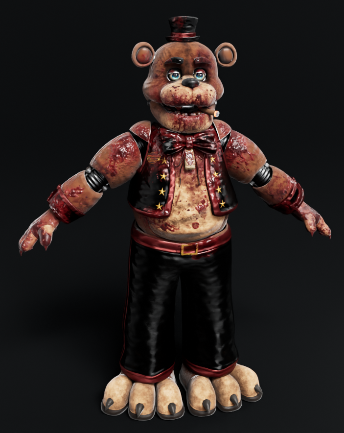 EXG1983's tweet photo. Experimenting with the textures so they aren't final. But he's lookin pretty good so far frfr https://t.co/Vb1A4oJhTV