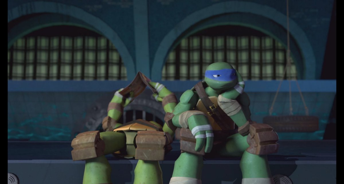 The_SpaceFerret's tweet photo. Bored turtle ninjas. https://t.co/Bhy3tZcdch