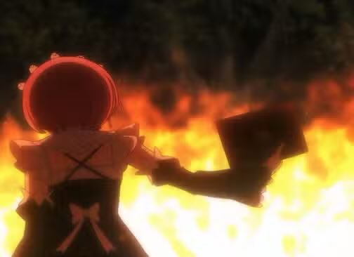 REMember925728's tweet photo. People don’t forget btw. This is what it looked like the last time Ram was in a big fight. She shows up for these moments with peak cinema!! But this time she isn’t looking to preserve a life. She’s looking to end one 😈

Can you tell I’m excited for this? https://t.co/dcHVVcF2tB